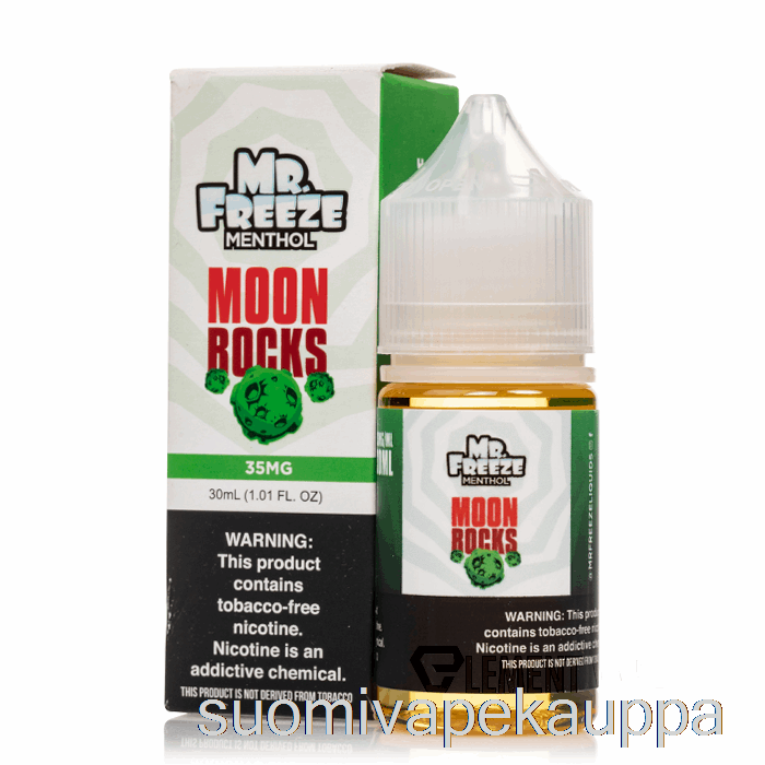 Vape Kauppa Moonrocks - Mr Pakastesuolat - 30ml 50mg